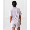 image:imageCozy Earth Womens Short Sleeve Pajama Set  Relaxed Fit with Adjustable Waistband amp Side Pockets  Womens SleepwearLilac