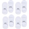 image:imageCozy Earth Essential No Show Socks for Women And Men  Soft Cotton Low Cut Socks  Heel Grip amp Blister Protection  4 PackWhite