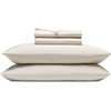 image:imageCozy Earth Luxury Bed Sheet Set  100 Viscose from Bamboo Fabric UltraSoft amp Breathable Fits Regular amp Deep Pocket Mattresses up to 20  4 Pieces King Sheet Set WhiteCream