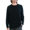 image:imageCozy Earth Mens Pullover Crew Neck Sweatshirt  Lightweight Viscose from Bamboo BlendBlack