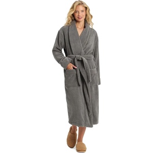 image:imageCozy Earth Luxe Bath Robe  Luxury Robe for Women and Men 60 Cotton amp 40 Viscose from BambooCharcoal
