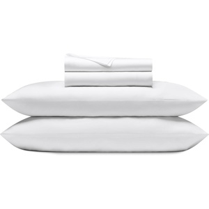image:imageCozy Earth Luxury Bed Sheet Set  100 Viscose from Bamboo Fabric UltraSoft amp Breathable Fits Regular amp Deep Pocket Mattresses up to 20  4 Pieces King Sheet Set WhiteWhite