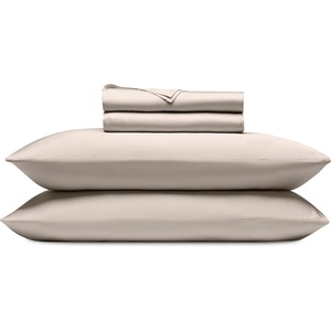 image:imageCozy Earth Luxury Bed Sheet Set  100 Viscose from Bamboo Fabric UltraSoft amp Breathable Fits Regular amp Deep Pocket Mattresses up to 20  4 Pieces King Sheet Set WhiteDriftwood