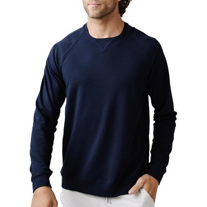 image:imageCozy Earth Mens Pullover Crew Neck Sweatshirt  Lightweight Viscose from Bamboo BlendNavy