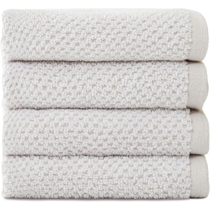 image:imageCozy Earth Nantucket 60 Cotton 40 Viscose from Bamboo Bath Sheet  600 GSM Plush amp FastDrying with Rice Weave Pattern  2 Pack 40 x 65 Luxury Bath Sheet  Light GreyHeathered Light Grey