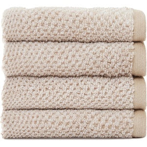 image:imageCozy Earth Nantucket 60 Cotton 40 Viscose from Bamboo Bath Sheet  600 GSM Plush amp FastDrying with Rice Weave Pattern  2 Pack 40 x 65 Luxury Bath Sheet  Light GreyHeathered Sand