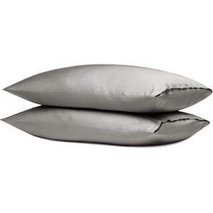 image:imageCozy Earth Standard Pillowcases Set of 2  Made of 100 Viscose from Bamboo UltraSoft amp Luxury Woven from Naturally Breathable amp Lightweight Fabric  OatLight Grey