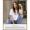 image:imageCozy Earth  Womens All Day Cropped Tee  100 Cotton TShirt  Relaxed Fit  Soft amp BreathableWhite
