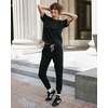 image:imageCozy Earth  Womens All Day Tee 100 Cotton TShirt  Relaxed Fit  Soft amp BreathableJet Black