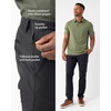image:imageCozy Earth Mens Everywhere Pant  Mens Casual Pants with Pockets  Lightweight Slim FitJet Black