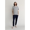 image:imageCozy Earth Mens StretchKnit Lounge Tee  Relaxed Fit Short Sleeve Shirt for Men  Soft BreathableHeather Grey
