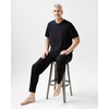 image:imageCozy Earth Mens StretchKnit Pajama Pants with Elastic Drawstring Waist amp Side PocketsBlack