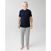 image:imageCozy Earth Mens StretchKnit Pajama Pants with Elastic Drawstring Waist amp Side PocketsHeather Grey