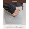 image:imageCozy Earth Mens StretchKnit Pajama Pants with Elastic Drawstring Waist amp Side PocketsHeather Grey