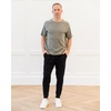 image:imageCozy Earth Mens Ultra Soft Jogger Pants Zippered Back Pocket  Viscose from Bamboo BlendBlack
