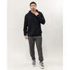 image:imageCozy Earth Mens Ultra Soft Jogger Pants Zippered Back Pocket  Viscose from Bamboo BlendCharcoal