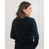 image:imageCozy Earth Womens Pullover Crew  Made from Viscose from Bamboo UltraSoft Temperature RegulatingBlack