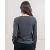 image:imageCozy Earth Womens Pullover Crew  Made from Viscose from Bamboo UltraSoft Temperature RegulatingCharcoal