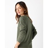 image:imageCozy Earth Womens Pullover Crew  Made from Viscose from Bamboo UltraSoft Temperature RegulatingOlive