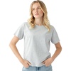 image:imageCozy Earth  Womens All Day Tee 100 Cotton TShirt  Relaxed Fit  Soft amp BreathableFrench Dove Heather