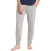 image:imageCozy Earth Mens StretchKnit Pajama Pants with Elastic Drawstring Waist amp Side PocketsHeather Grey