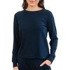 image:imageCozy Earth Womens Pullover Crew  Made from Viscose from Bamboo UltraSoft Temperature RegulatingNavy
