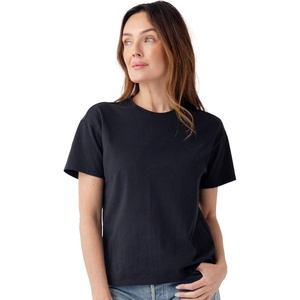 image:imageCozy Earth  Womens All Day Tee 100 Cotton TShirt  Relaxed Fit  Soft amp BreathableJet Black