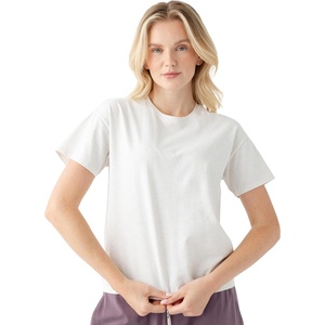 image:imageCozy Earth  Womens All Day Tee 100 Cotton TShirt  Relaxed Fit  Soft amp BreathableWhite