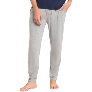 image:imageCozy Earth Mens StretchKnit Pajama Pants with Elastic Drawstring Waist amp Side PocketsHeather Grey