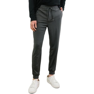image:imageCozy Earth Mens Ultra Soft Jogger Pants Zippered Back Pocket  Viscose from Bamboo BlendCharcoal